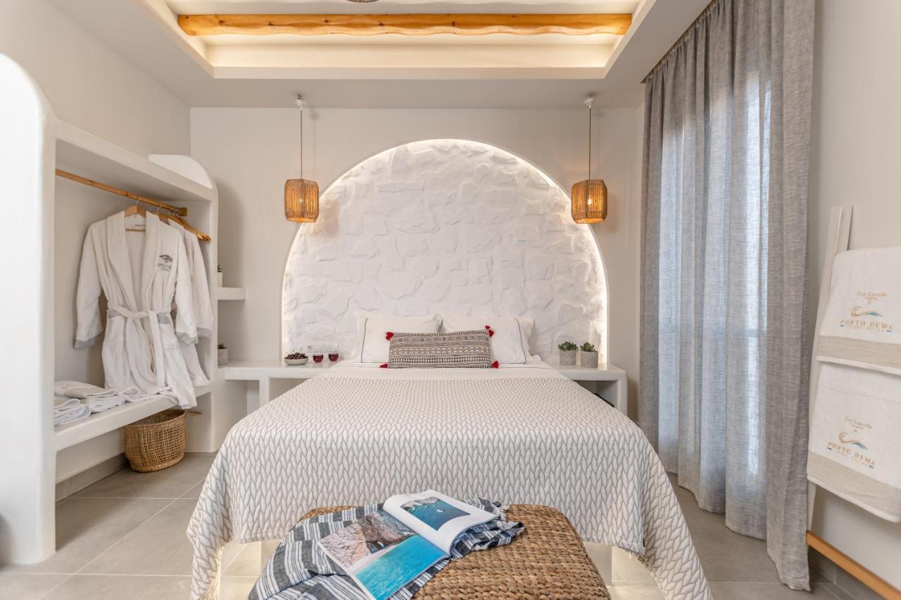 Porto Dema Luxury Suites Szhinúsza Kültér fotó